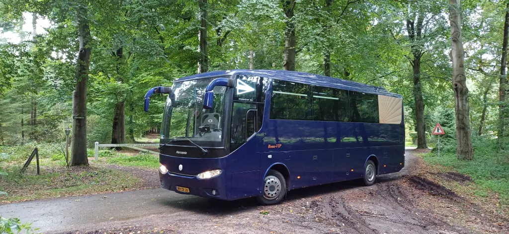 Grote blauwe rouwbus - foto 6