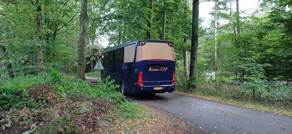 Grote blauwe rouwbus - foto 4